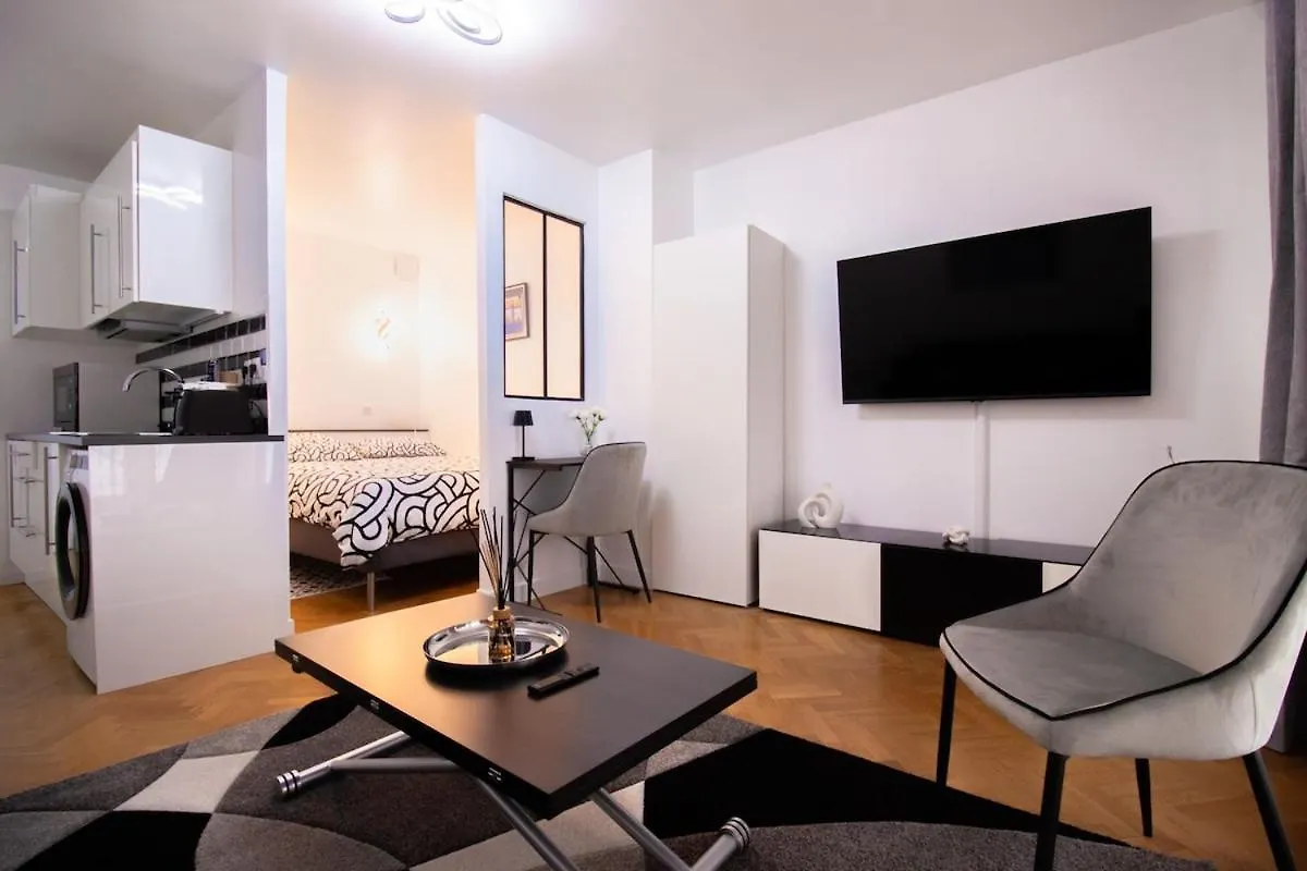 Apartmán Elegante Evasion Dans Le Vibrant 11E Arrondissement - Longue Duree Paříž Francie